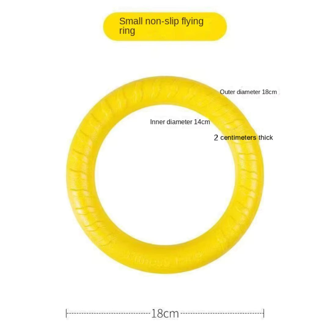Chewable Ring Toy - Flying Floating Training Tool - uk only