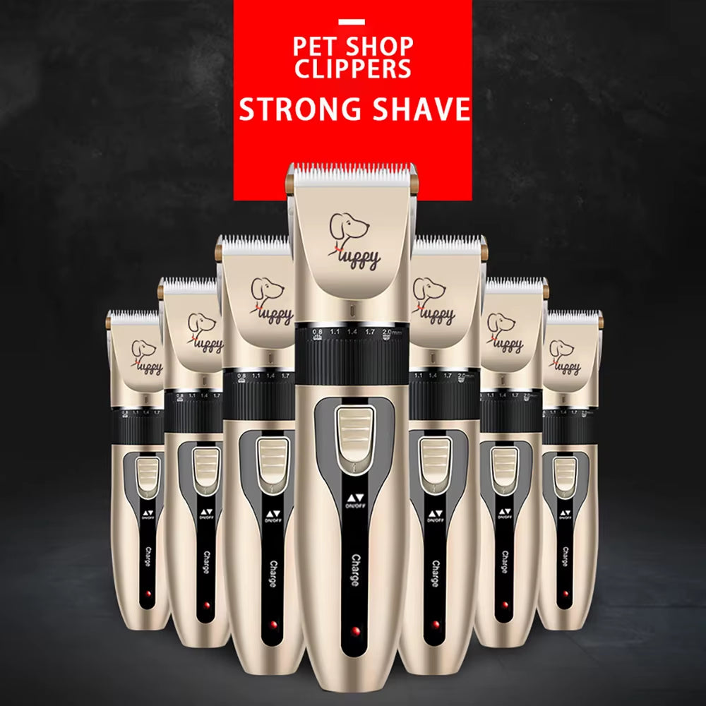 Dog Clipper Pet/Cat/Rabbit Hair Clippers Grooming Haircut Professional Trimmer Shaver Set Pets Cordless Rechargeable Promotions